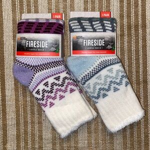 NWT Little Hotties 2 Pack Bundle Of Lodge Crew Socks
